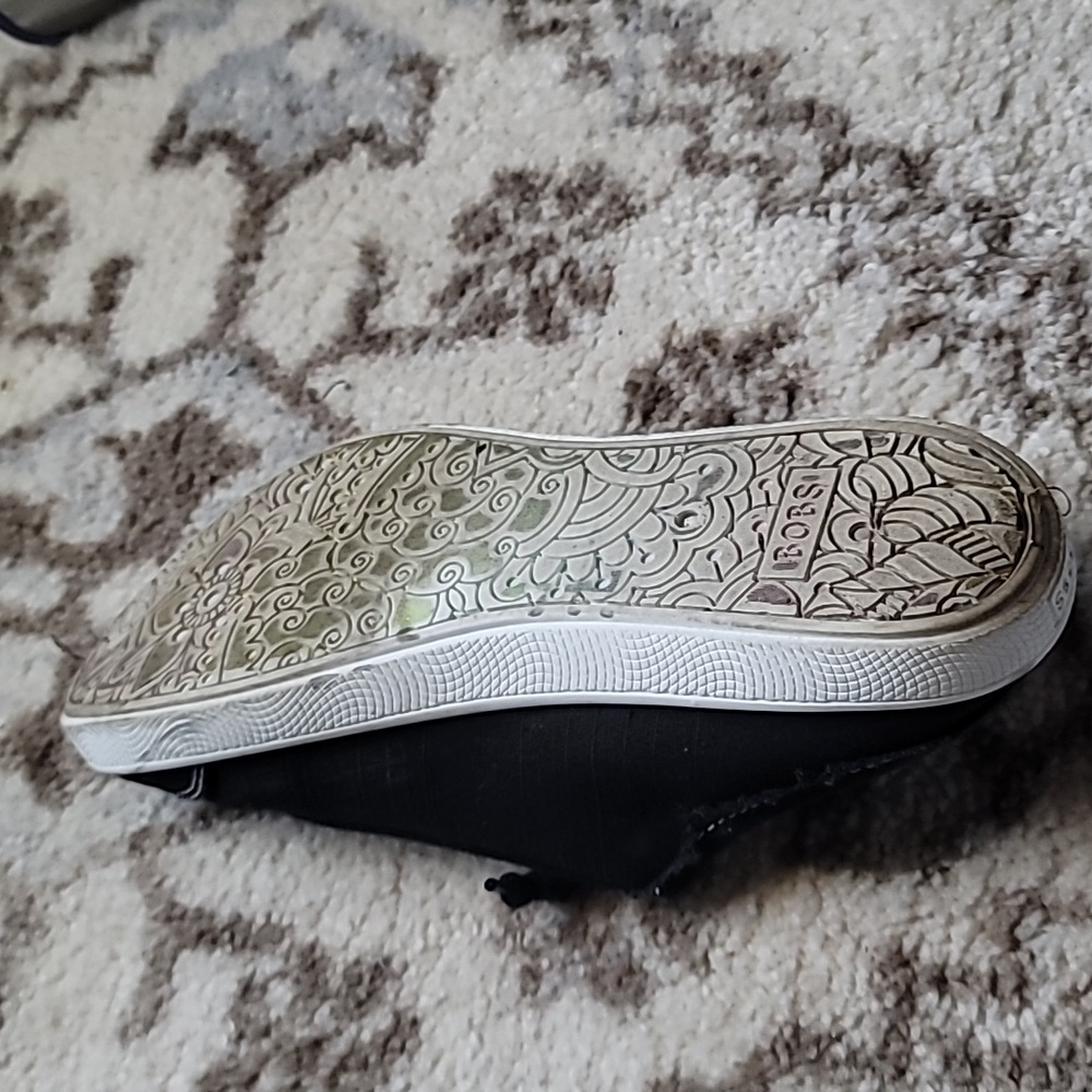 BOBS black slip on shoes size 7.5 - Picture 10 of 10
